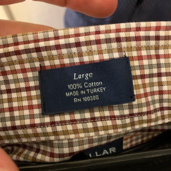 Peter Millar Dress Shirt Mens Large - Picture 4 of 4